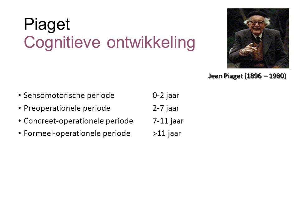 Ontwikkelingspsychologie ppt download